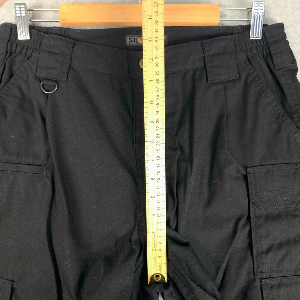 5.11 Taclite Pro Mens 74273 Cargo Pants Black Work Ripstop 34x32 (Fits 32x31)